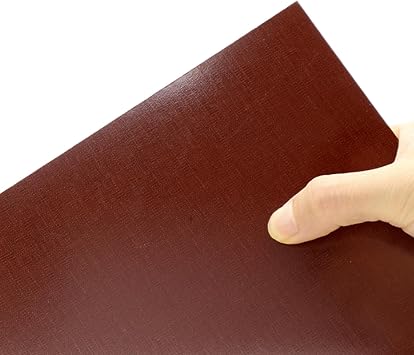 Heat Resistant Phenolic Laminated Paper Board Bakelite Insulating Panel for Electrical Equipment Industrial Fabrication and CNC Cutting,8 * 500 * 500mm