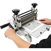 Home Printing Press Paper Engraving Machine, Lino Press & Embossed Press for Multipurpose Artistic Studio