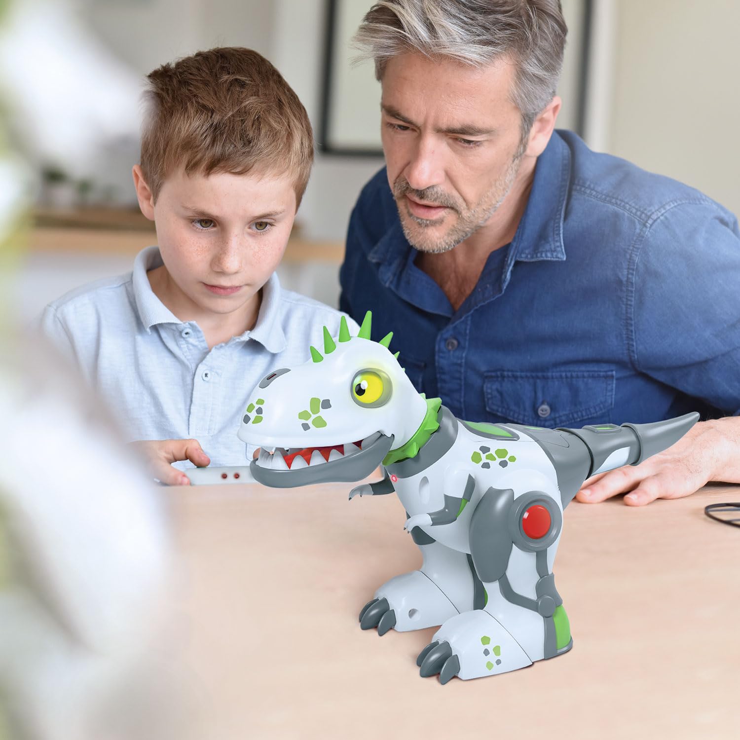 Xtrem Bots - Dinopunk | Robot Giocattolo | Dinosauri Per Bambini | Robot Bambini | Robots Telecomandato E Programmabile 20 Azioni Programmabili | Regalo Bambino 5 Anni
