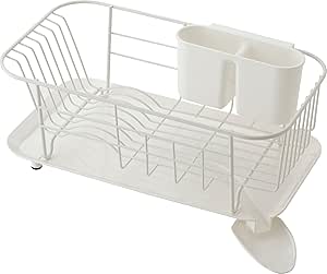 Amazon.com - Risu Water Safe WOODE Steel Dish Rack Slim W 16012