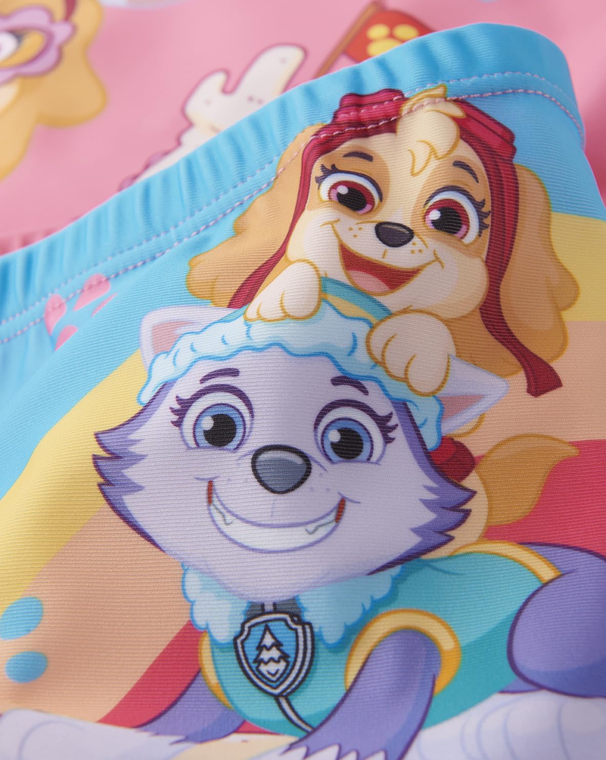 Paw Patrol Ensemble de natation UV pour fille – Maillot de bain 2 pièces pour enfant Rose