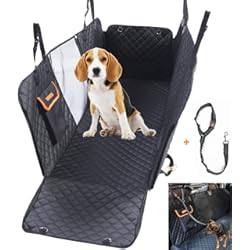 Fundas Asientos Audi A1 GoBuyer - Funda protectora de asiento de coche para llevar a tu perro, para maletero y asiento trasero, hamaca universal, resistente y antideslizante