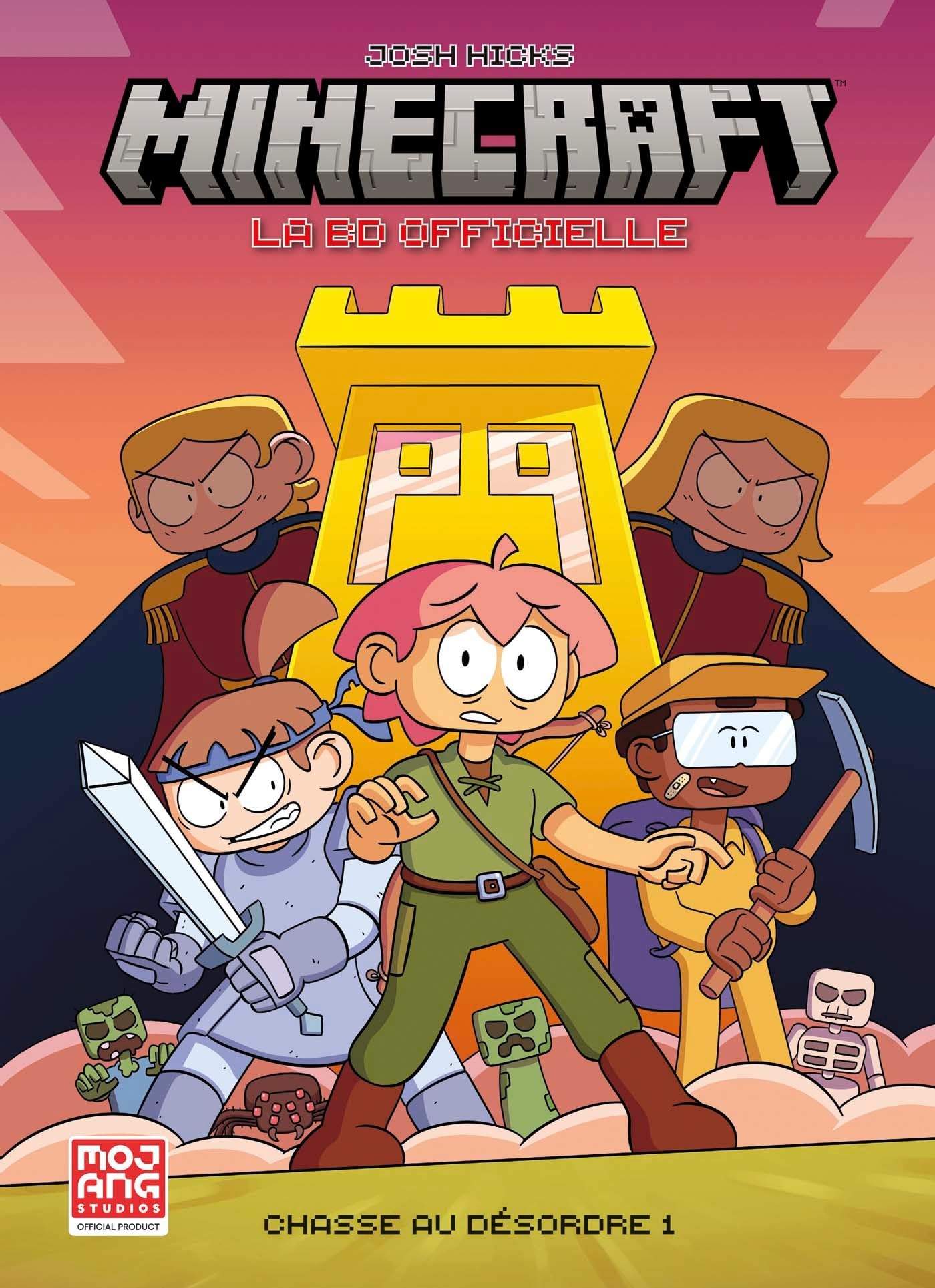 Minecraft la BD officielle T01 : Chasse au désordre