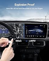 Vista 413 de Protector de pantalla de coche para Ford Edge 2024 2025 2023 2022 2021 (SE/SEL/ST-Line/Titanio/ST) Accesorios Protector de pantalla de vidrio