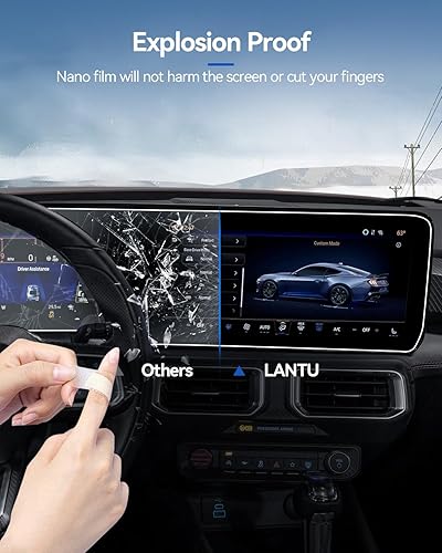 Miniatura 413 de Protector de pantalla de coche para Ford Edge 2024 2025 2023 2022 2021 (SE/SEL/ST-Line/Titanio/ST) Accesorios Protector de pantalla de vidrio