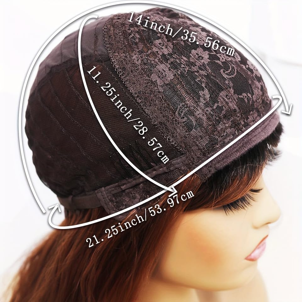 Miniatura 8 de ANDRIA Peluca Rubia Platino con Flequillo Peluca de Color Rubio Blanco Textura Húmeda y Ondulada Larga Ondas Sueltas Rizadas Fibra Sintética