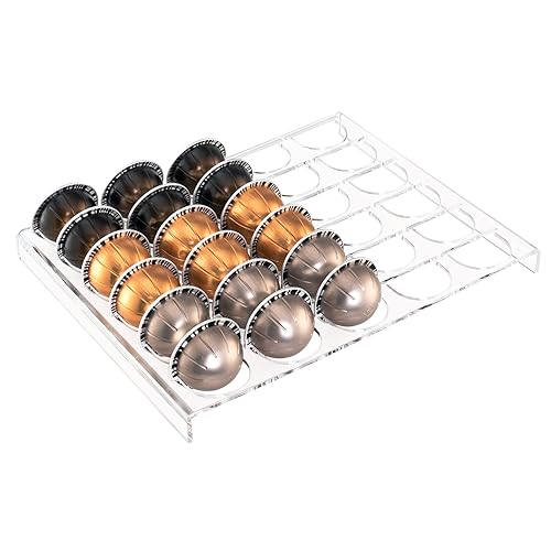 Coffee Capsule Storage Tray, Drawer Insert Organizer Holds 30 Pods