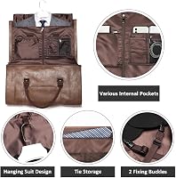 Sac de Voyage Pliable,Housse Costue Hoe,Sac De Vêteents Pliable