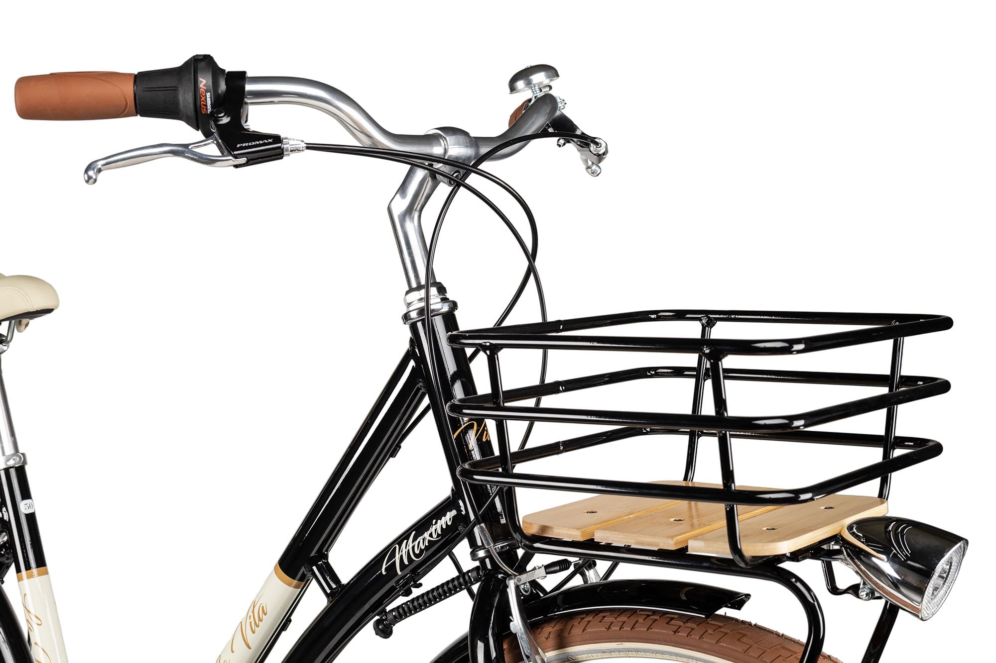 Maxim La Vita Nexus | Citybike 28 Zoll | 7-Gang Schaltung | Nabenschaltung Rücktritt