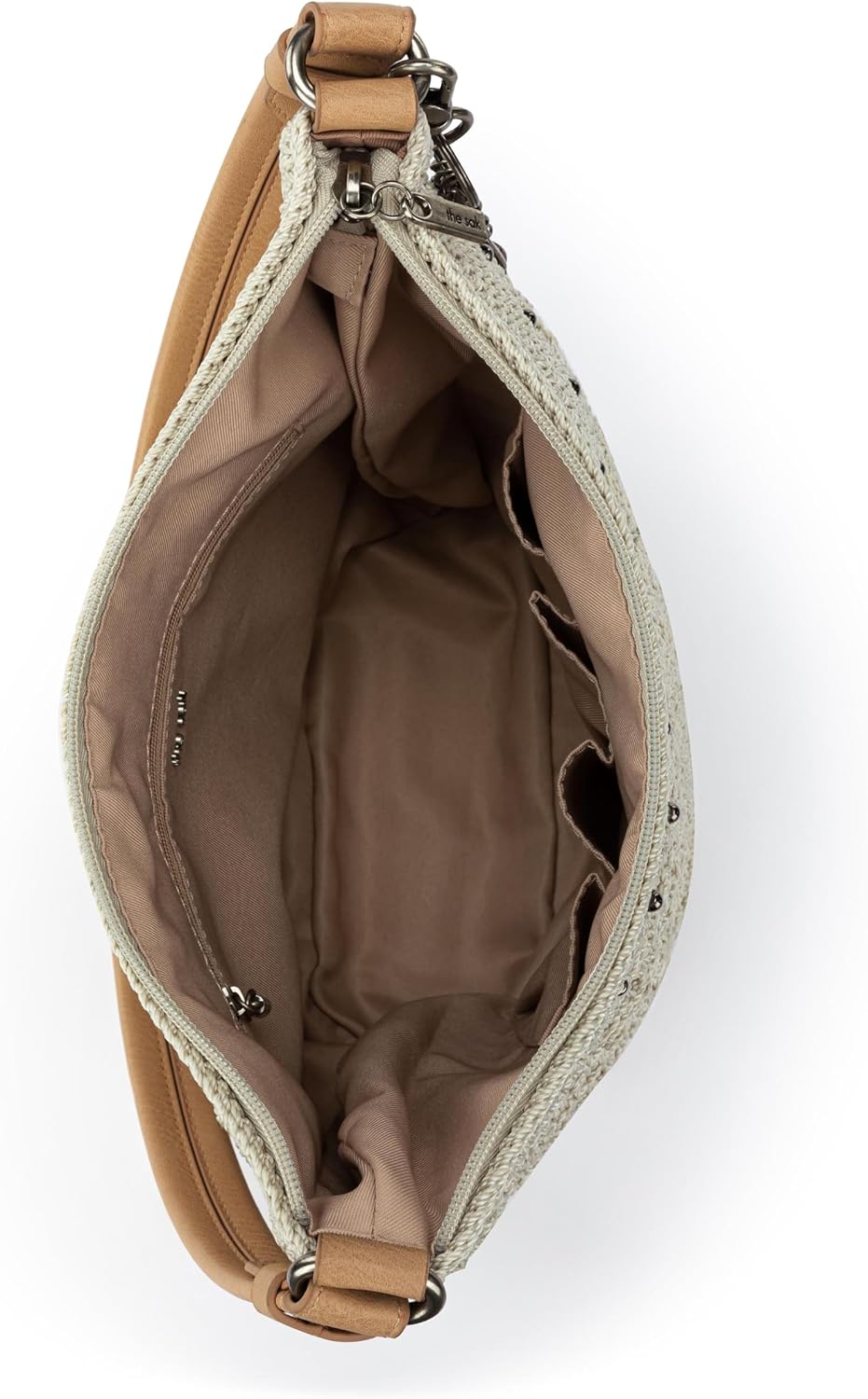 The Sak Sequoia Hobo Bag - Hand Crochet Large Women's Purse for Everyday & Travel - Durable Handbag & Tote With Zipper Pocket