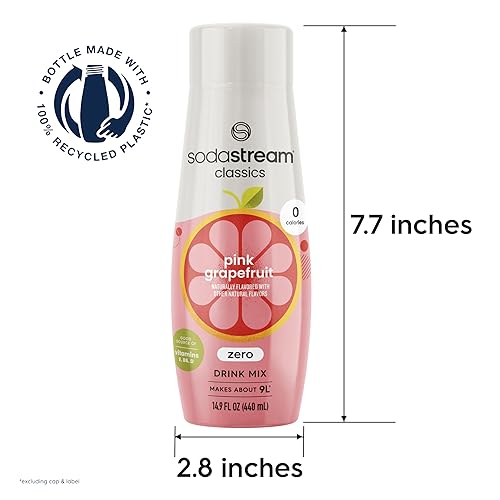 Vista 91 de SodaStream - Bebida dietética Dr. Pete, 14.8 onzas líquidas (paquete de 4 unidades), el empaque puede variar