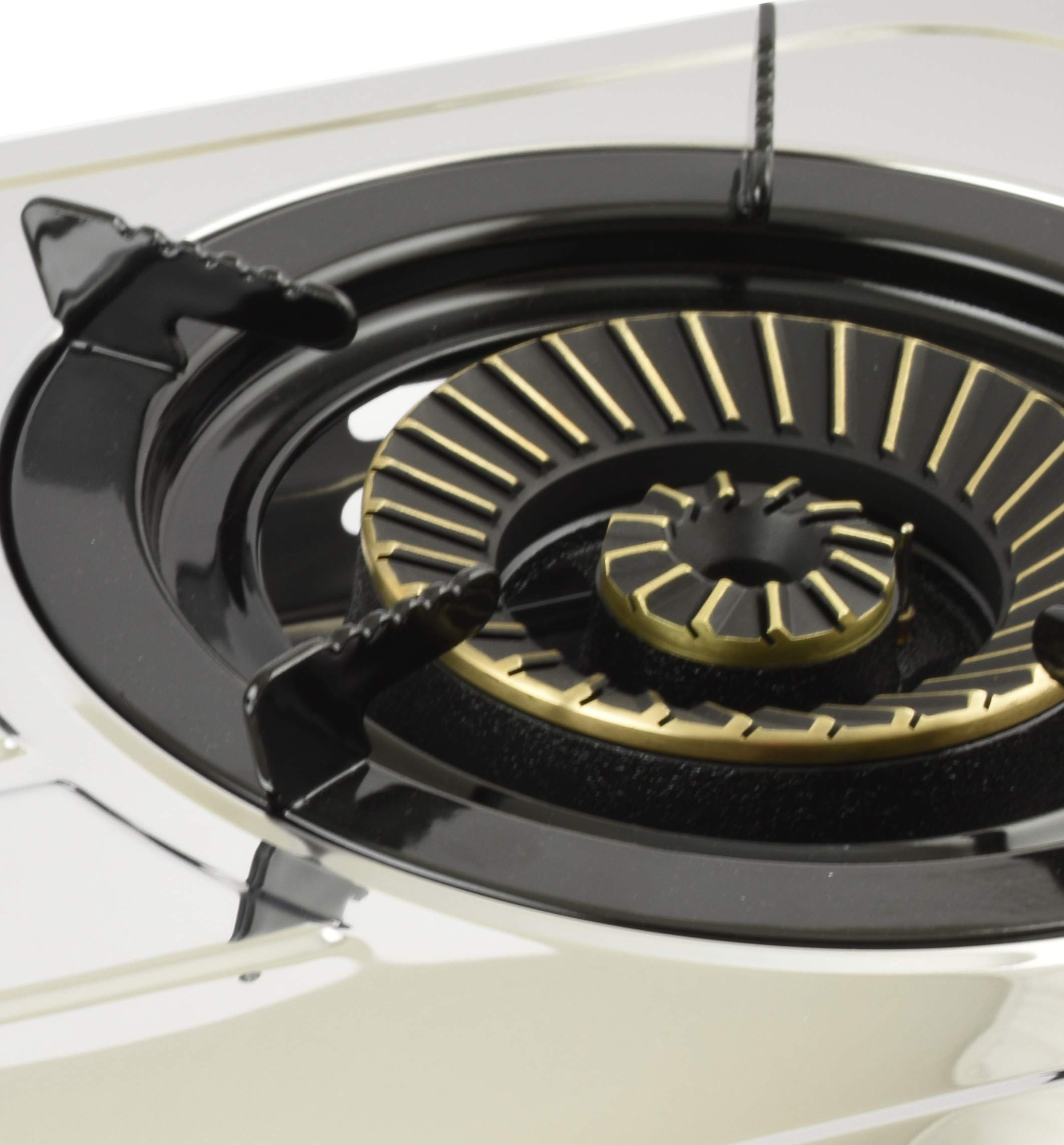 Réchaud Gaz Double Brûleur NJ-60SD - Acier Inoxydable, Allumage Piézo - Pour Intérieur - 60cm - 7.7kW