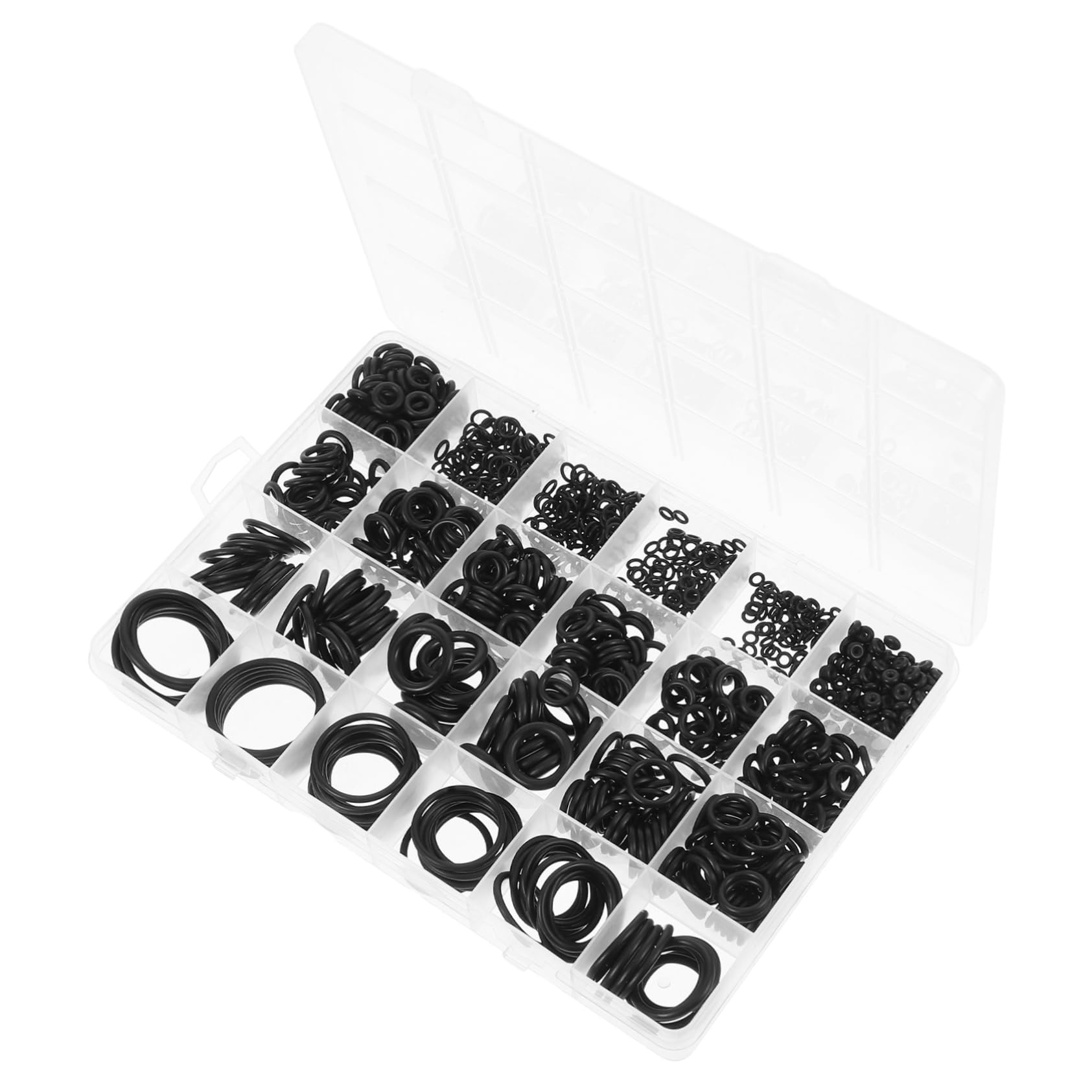Luxshiny 1020Pcs Sealing Washers Kit for Automotive Plumbing and Faucet Repairs Wear Resistant Assorted Rings for Efficient Maintenance and Performance