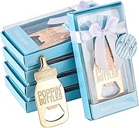 Vista 12 de WeddParty - 12 piezas de regalos de devolución de baby shower para suministros de invitados, abrebotellas con forma de biberón, con embalaje