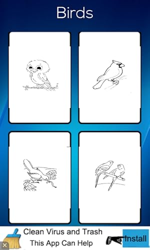 Birds Coloring Book Vol -2