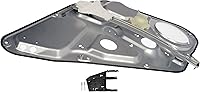 Vista 4 de Dorman 749-322 regulador de vidrio eléctrico del lado del chofer trasero para Hyundai Sonata, Lado de pasajero (derecho), Negro