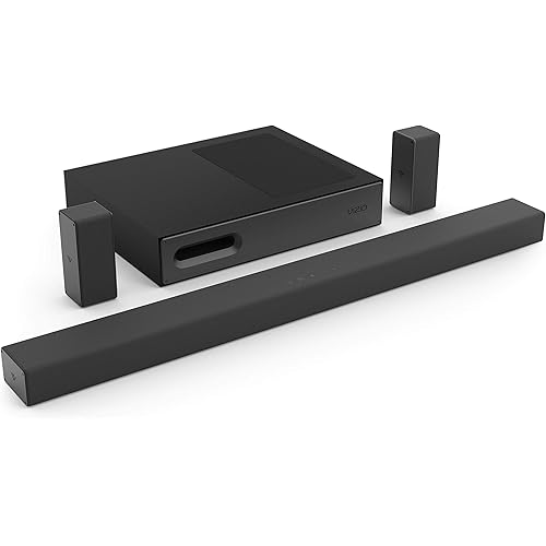 VIZIO 5.1 Sound Bar with Slim Wireless Subwoofer (SB3651ns-H6) (Renewed)