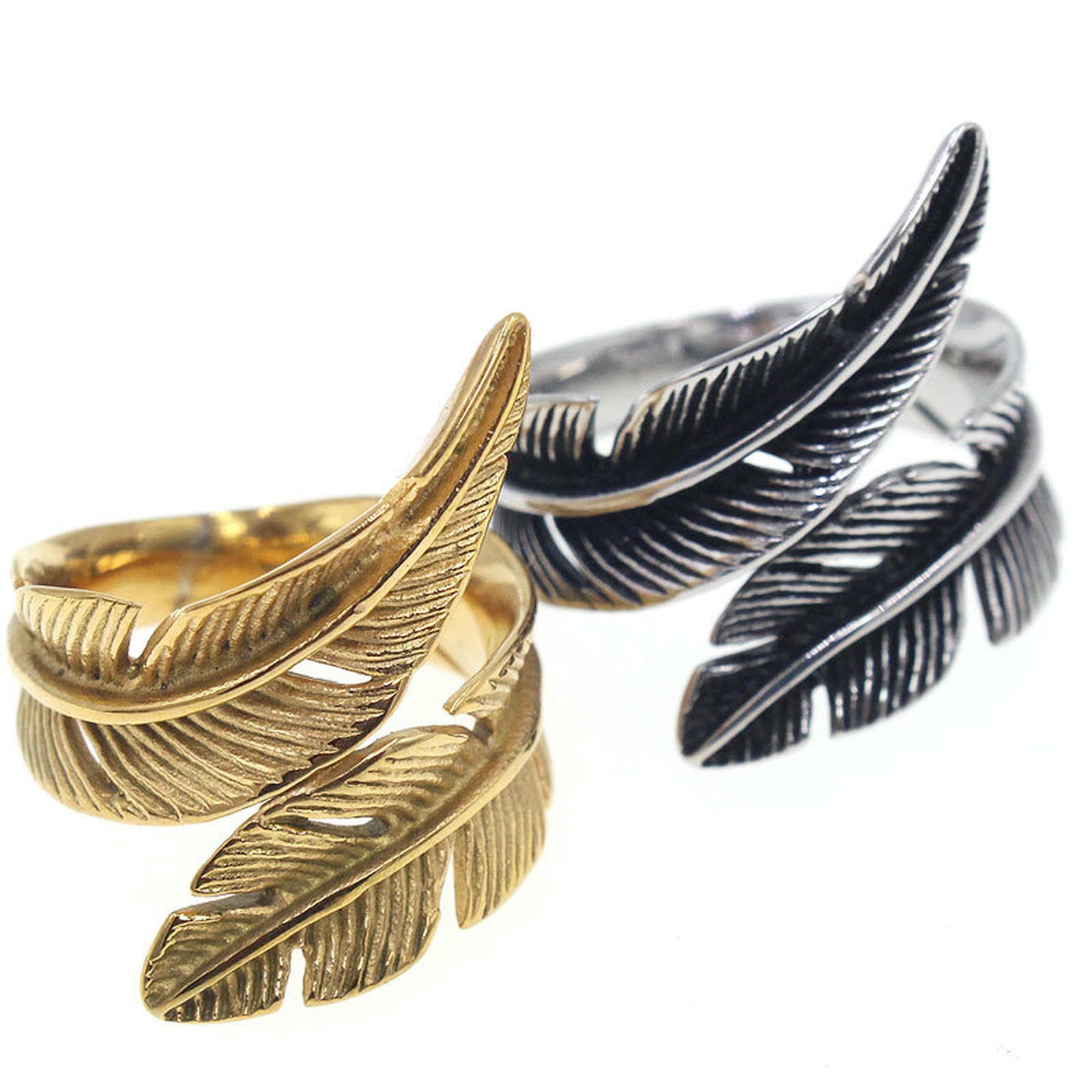 Federring aus Titanstahl für Herren, Vintage, verstellbar, offenes Band, japanischer Streetwear-Schmuck, Geschenk
