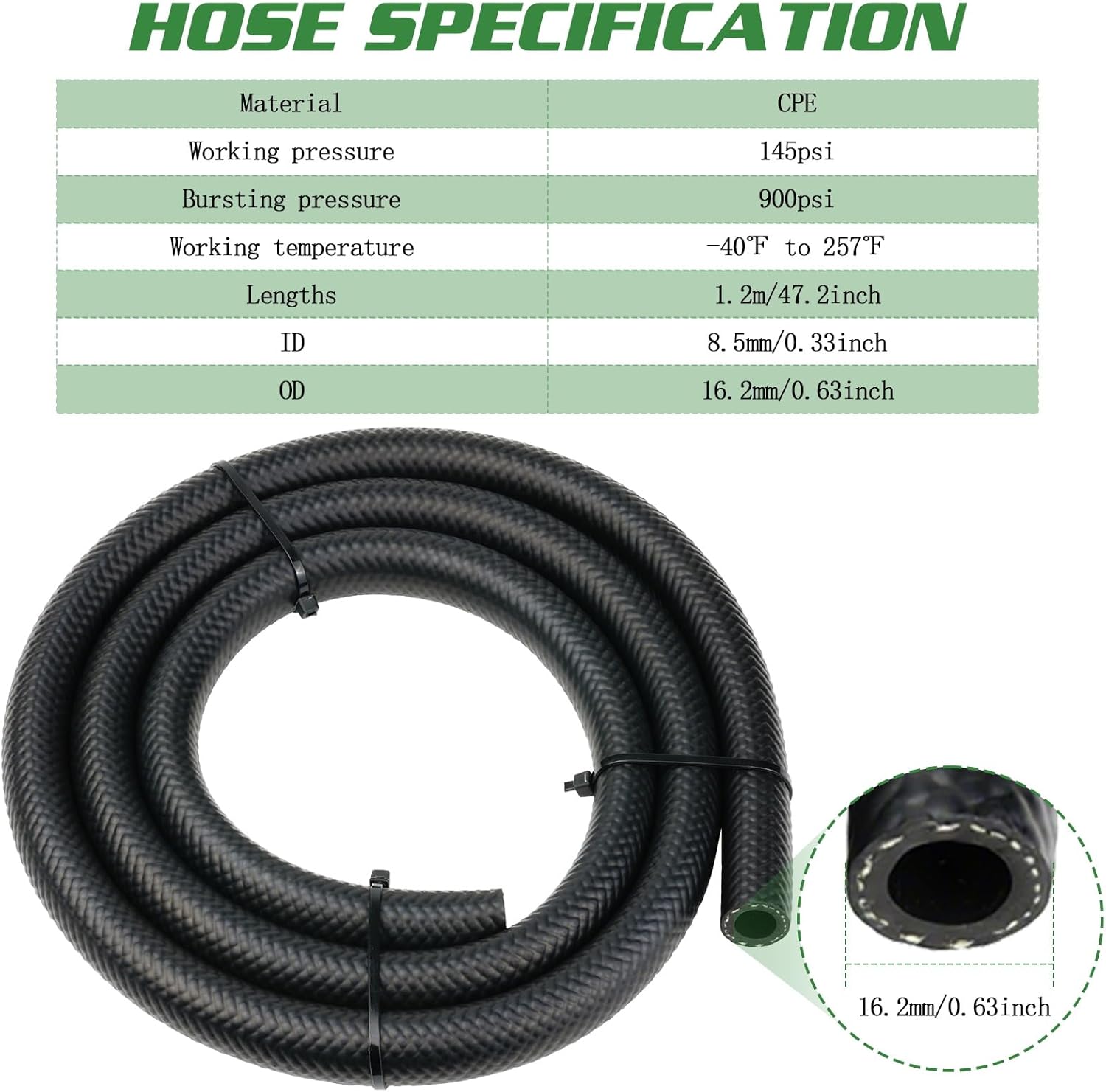 Universal 5/16" Transmission Oil Cooler Kit, Aluminium alloy 8 Pass Tube and Fin Oil Cooler Kit with Hose Mounting Kit, Black