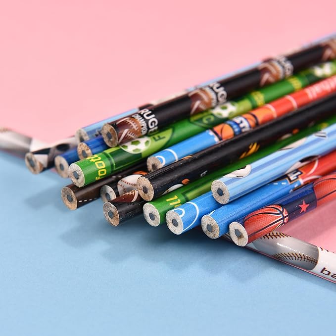 72 Lápices de Grafito con Borrador y Diseño de Fútbol para Niños miniatura 7