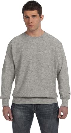 Champion Adult Reverse Weave Crewneck Sweatshirt, Oxford Gray