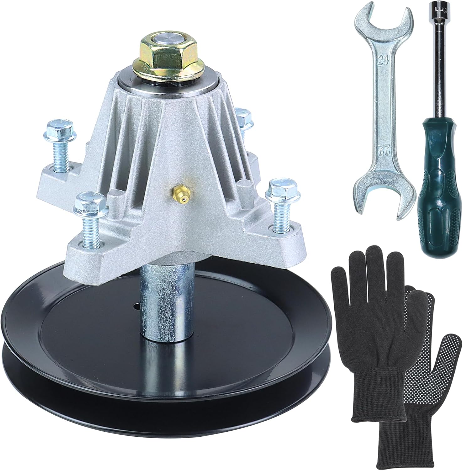 918-04865A Deck Spindle Kit Replaces Cub Cadet 918-04636, 918 04865A, 918-04636A, 618-04865A, 918-04865, 91804865A for Cub Cadet 46" LT2000, LTX 1046, LTX 1045, LTX1045, LT2500 Decks
