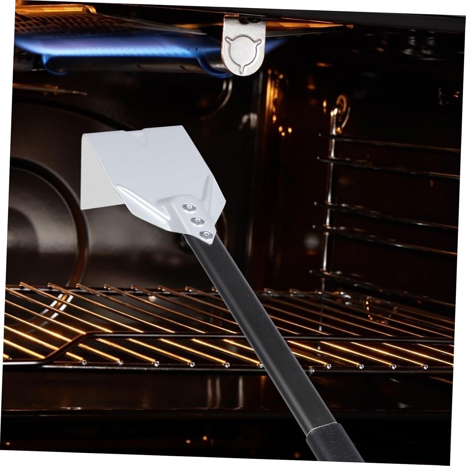 Fireplace Scraper Dust Sweep Tool Long Handle Ash Remover for Grill BBQ Fire Place Cleaning Supplies