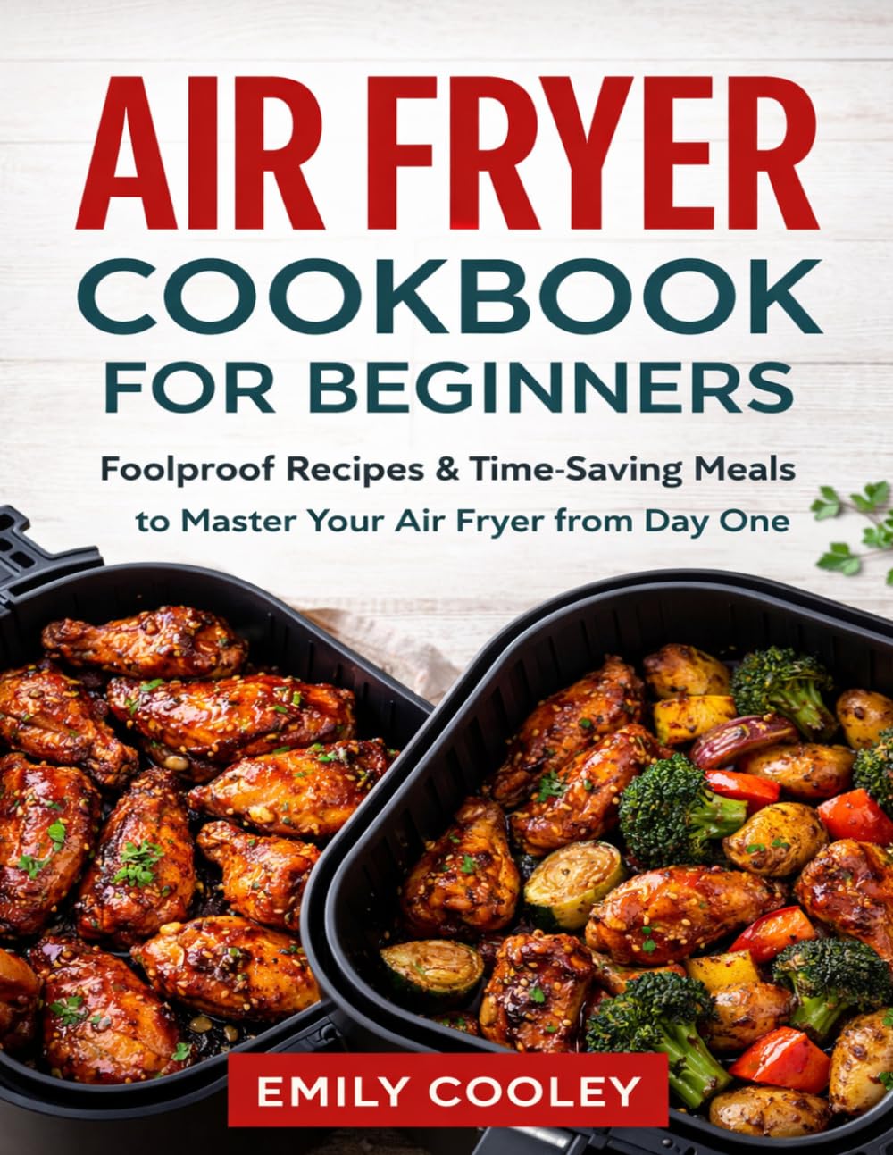 AIR FRYER COOKBOOK FOR BEGINNERS: Foolproof Recipes & Time-Saving Meals to Master Your Air Fryer from Day One