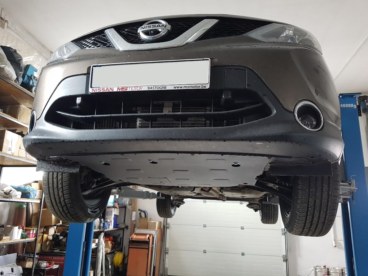 Protezione motore in metallo compatibile con Nissan Qashqai J11 - (2013-2021)