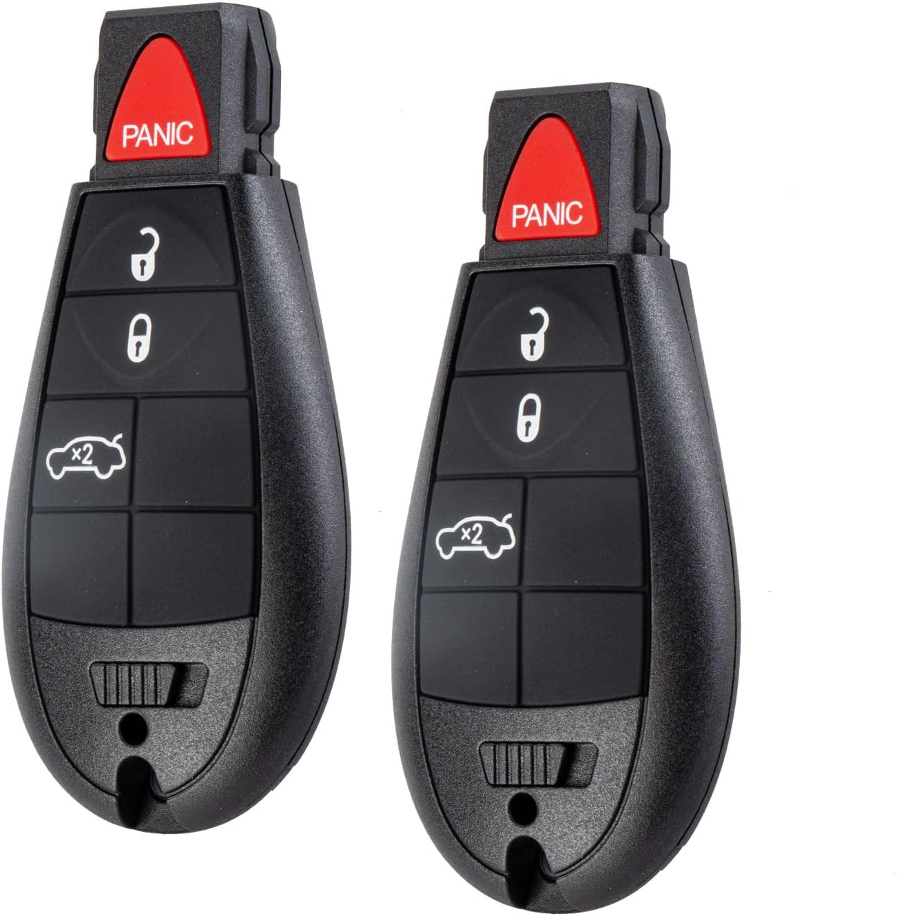 433Mhz Remote Control Replacement for 2013-2016 Dodge Dart Keyless Entry Car Key Fob M3N32297100 (Pair)