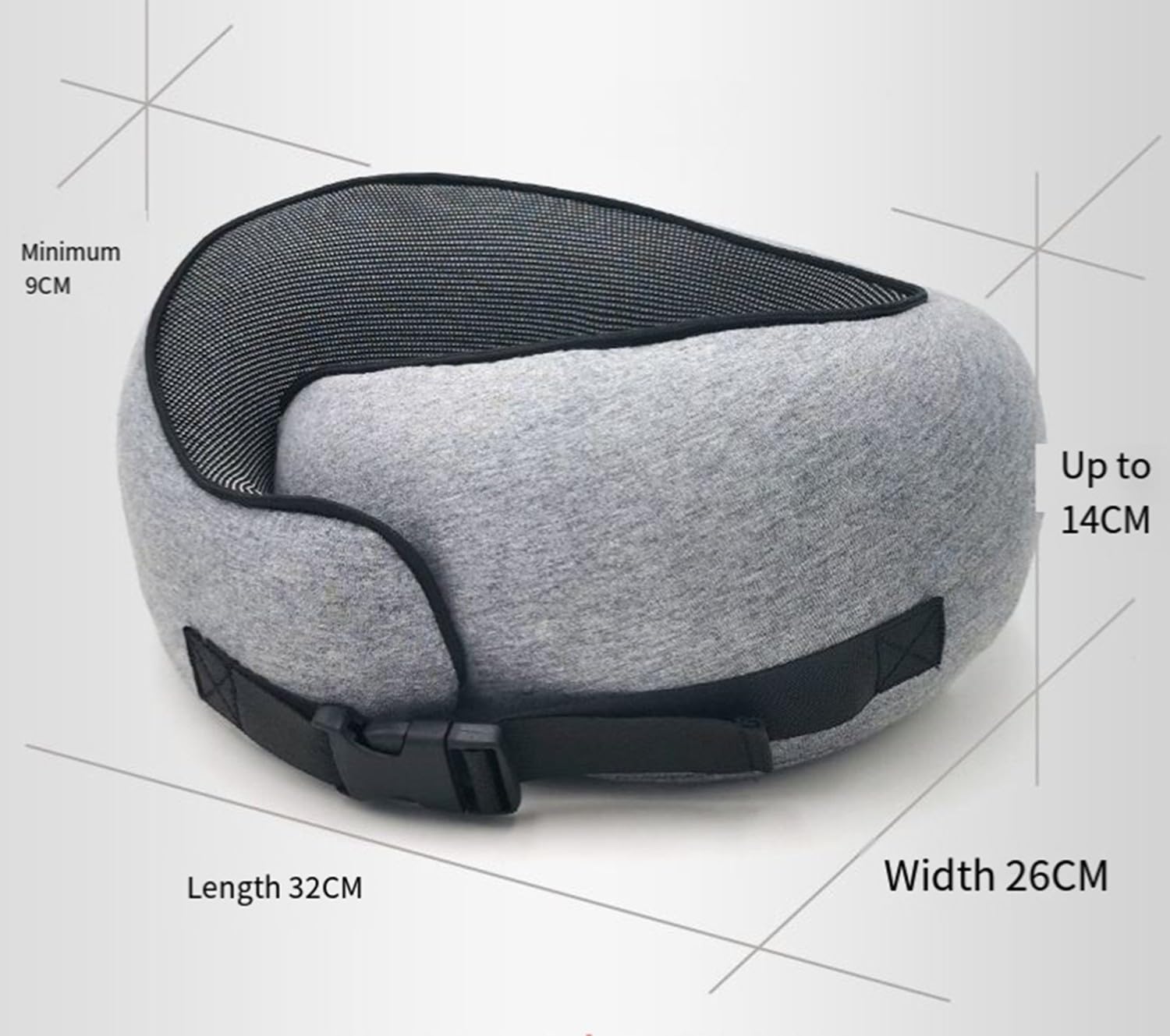 Reisekissen, Comfy Nackenkissen Flugzeug, Nackenhörnchen Erwachsene Nackenkissen Auto Reisekissen Memory Foam Reisekopfkissen Flugzeug Kissen Rest Neck Support Pillow