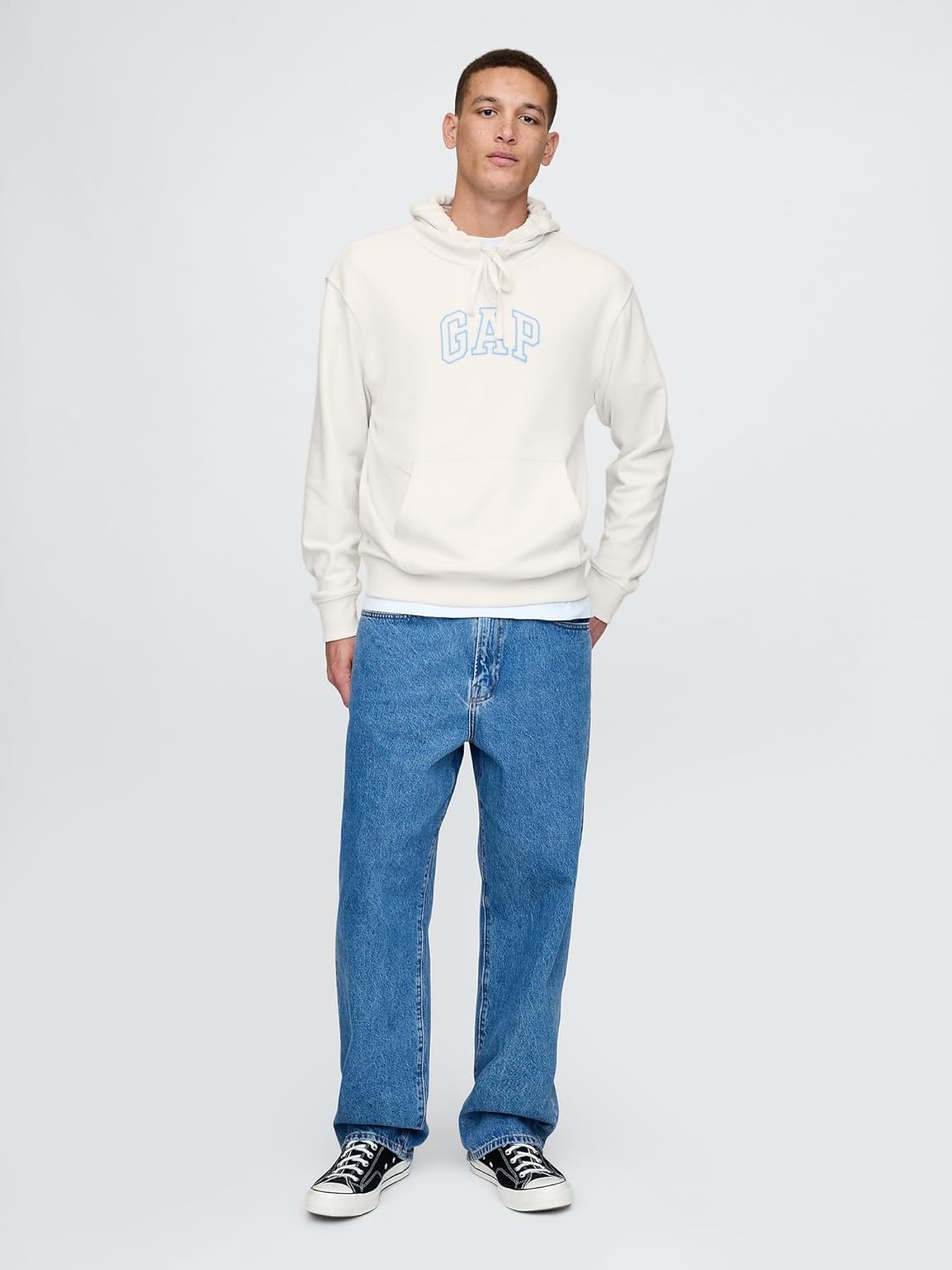 GAP mens Fleece Pullover - Image 3