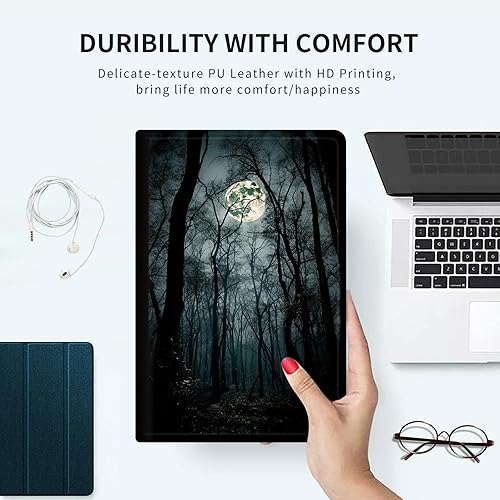 Vista 62 de Funda para Kindle de 6 pulgadas (11.ª generación, versión 2024/2022) delgada de piel sintética, ajustable, multiángulo, Smart Shell con función