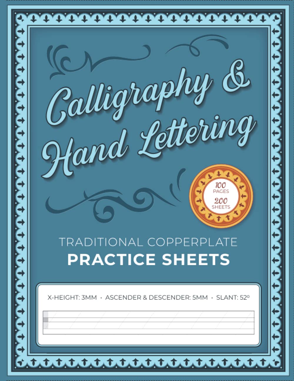 Calligraphy & Hand Lettering: Copperplate Guide Sheets