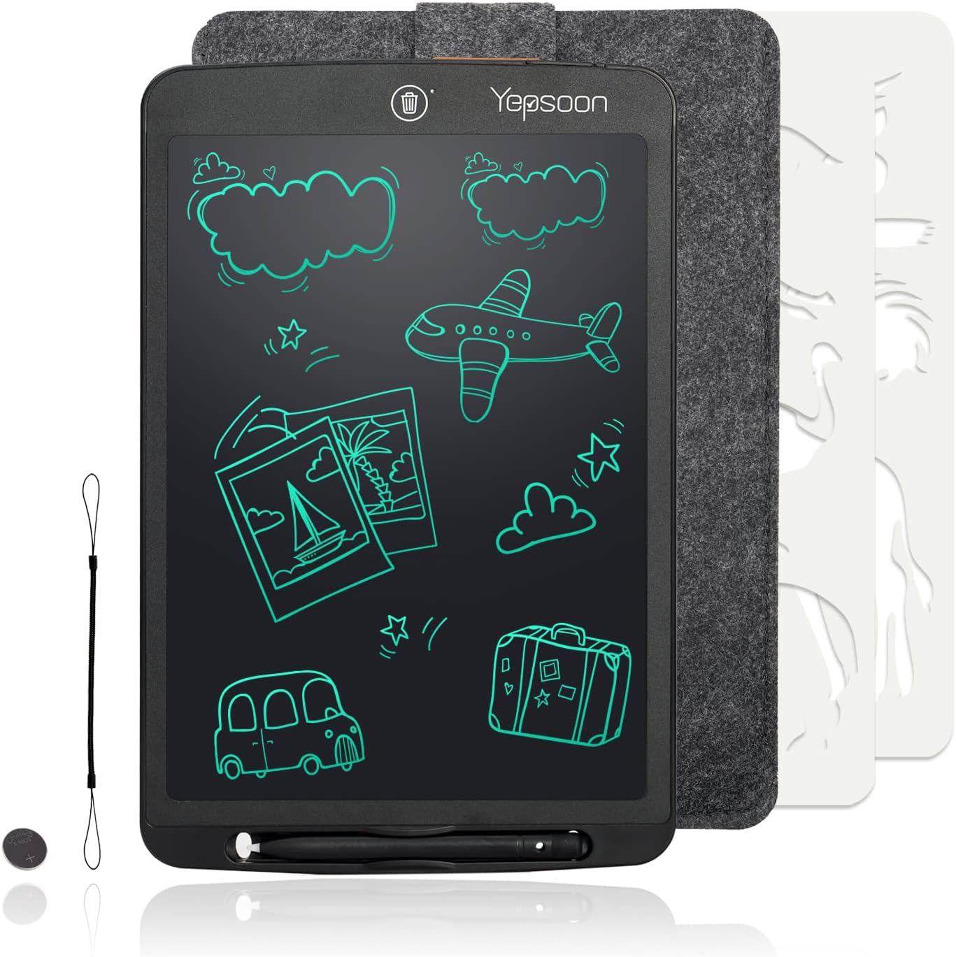 YEPSOON LCD Writing Tablet 12 inch Electronic Ghana Ubuy