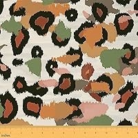 Vista 23 de The Yard - Tela de camuflaje gris, tela de tapicería negra blanca y gris para coser sillas, sofá, tela impermeable abstracta de camuflaje militar