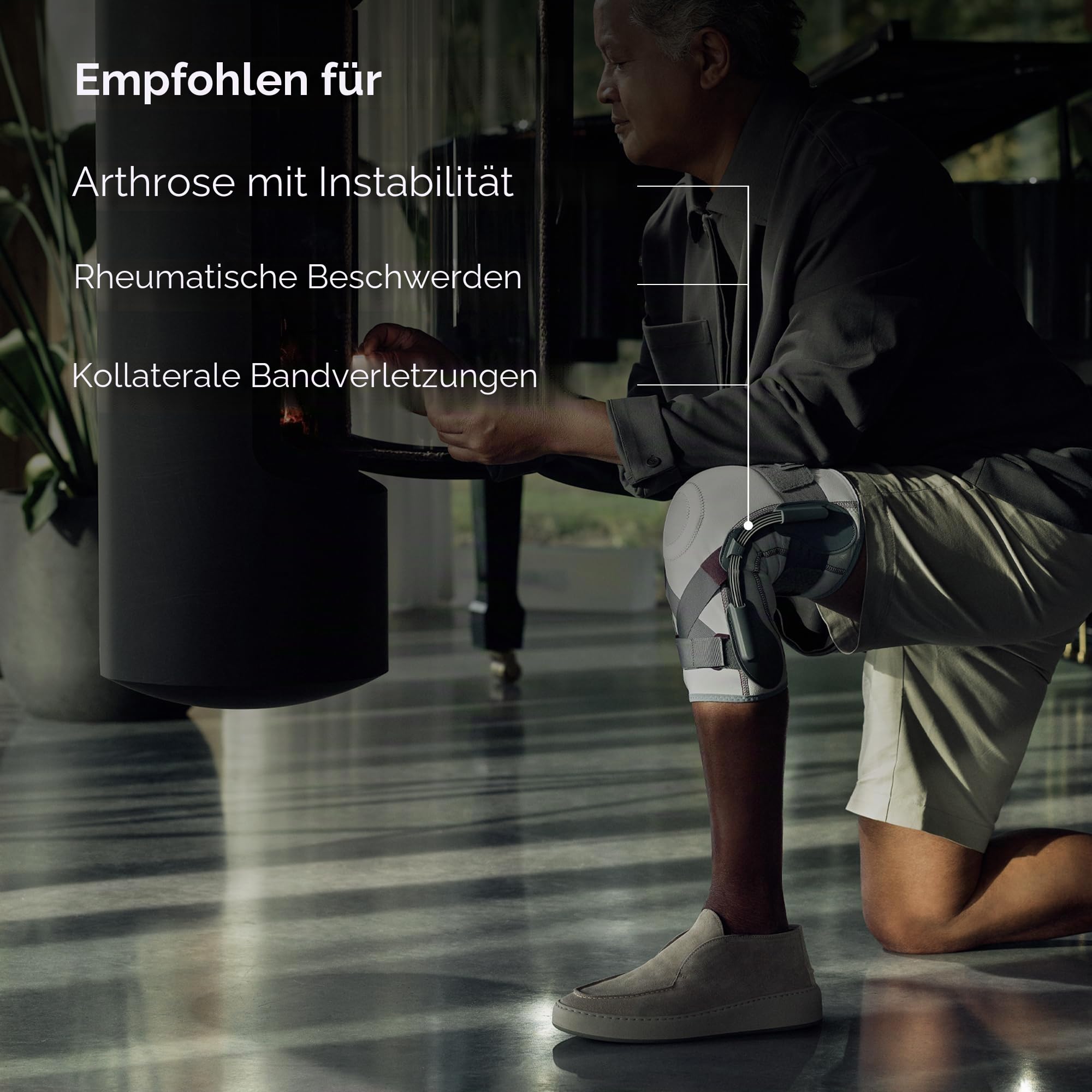 Push Medizinische Kniebandage, Größe 5