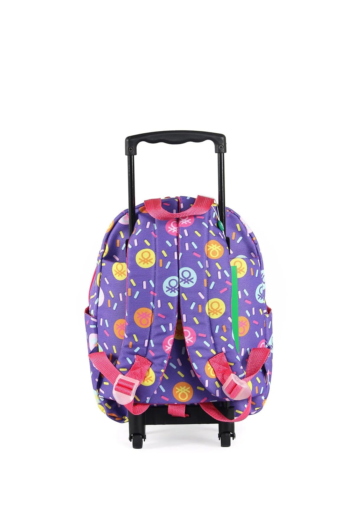 United Colors of Benetton Unıted Colors Of Benetton Kız Çocuk Anaokul Tekerlekli Sırt Çantas 03678 Mor STD