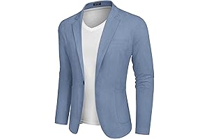 Summer Linen Men Suit Separates Casual Slim Fit Kentucky Derby Sport Coat