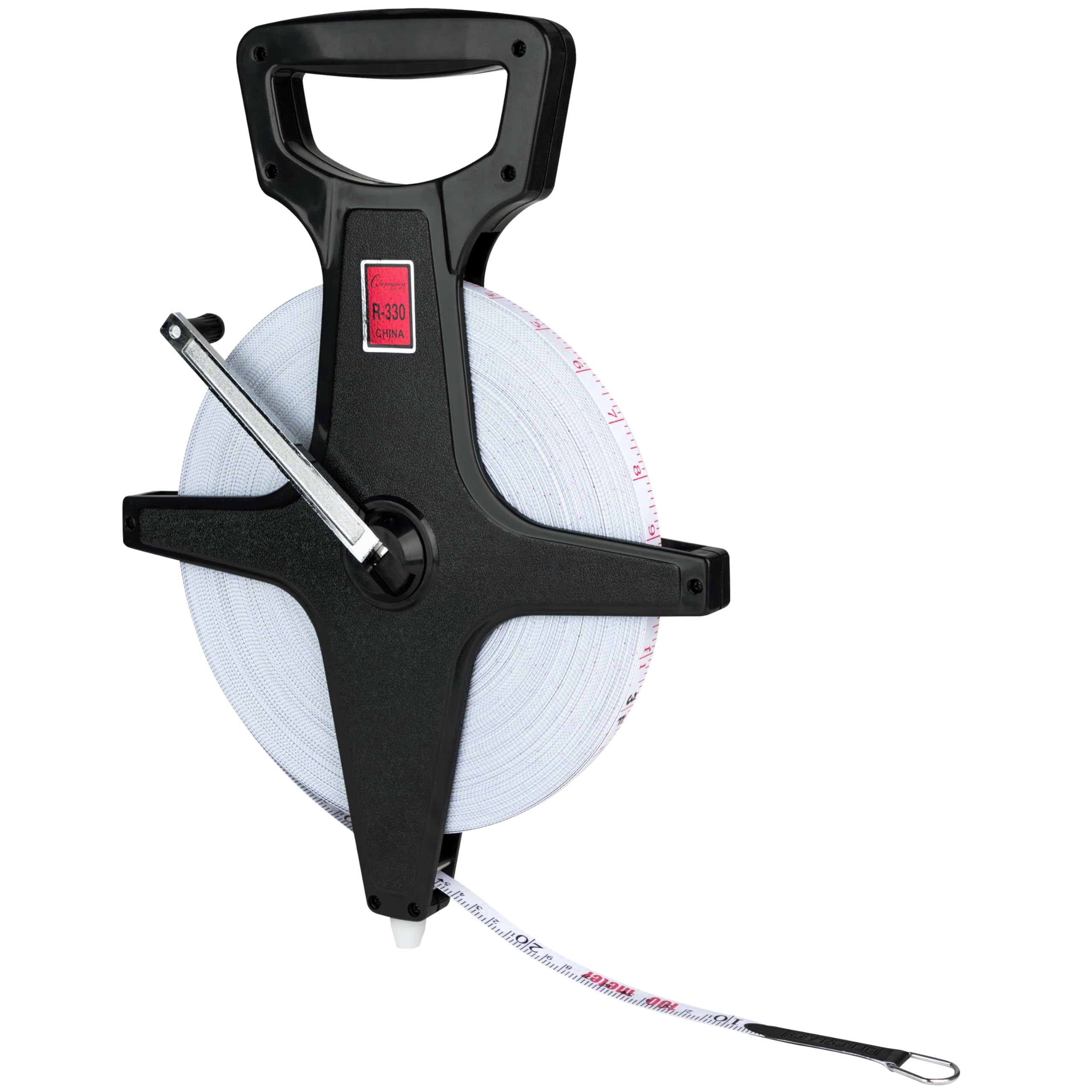Champion Sports Taśma pomiarowa z otwartym rolką, 330'