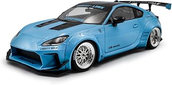 Solido 118 Scale Toyota GR86 LBWK Body Kit Baby Blue 2024 Diecast Model Car S1813601