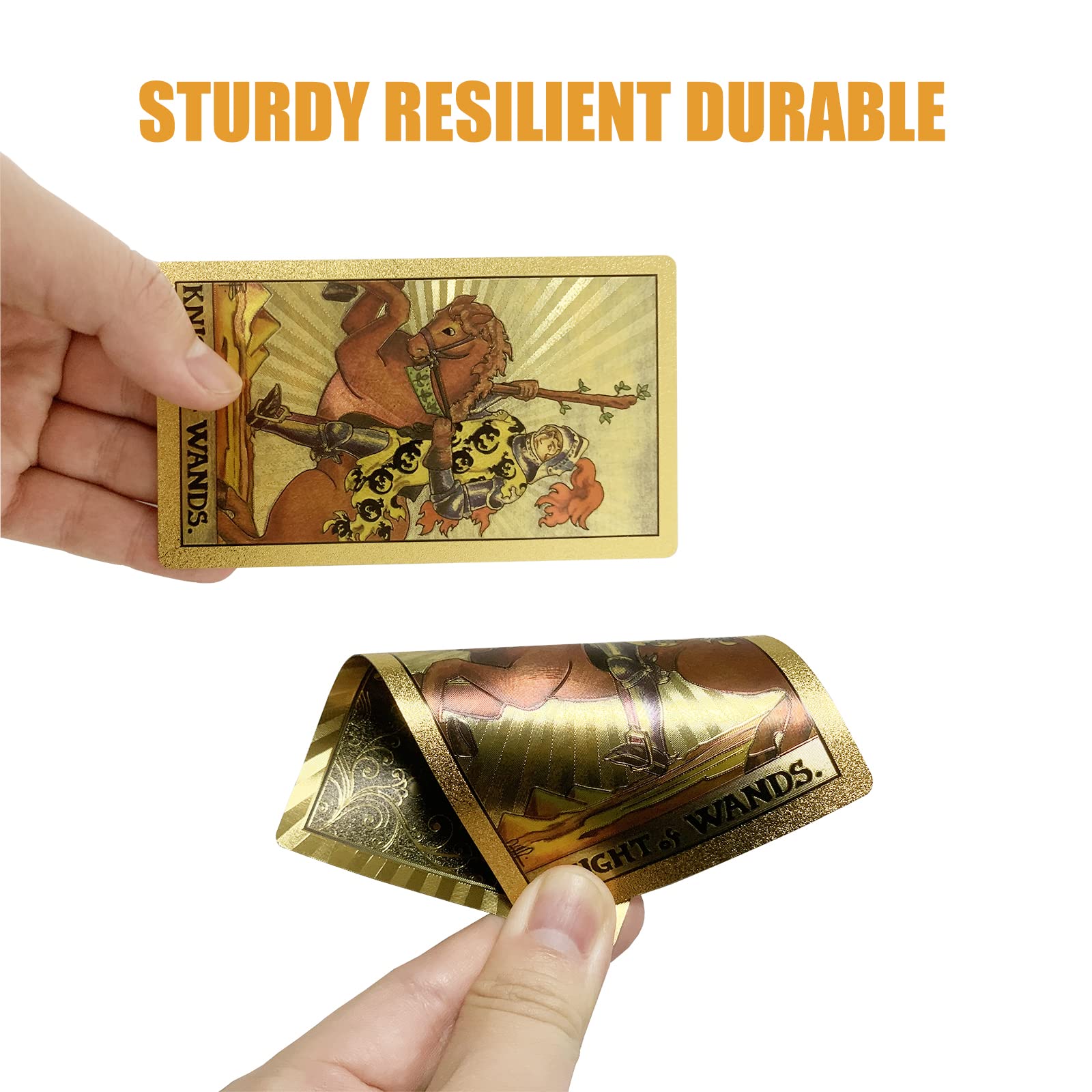 Buy SUNHHX Tarot Cards Set, Tarot Deck, 78 Surface Laser Tarot