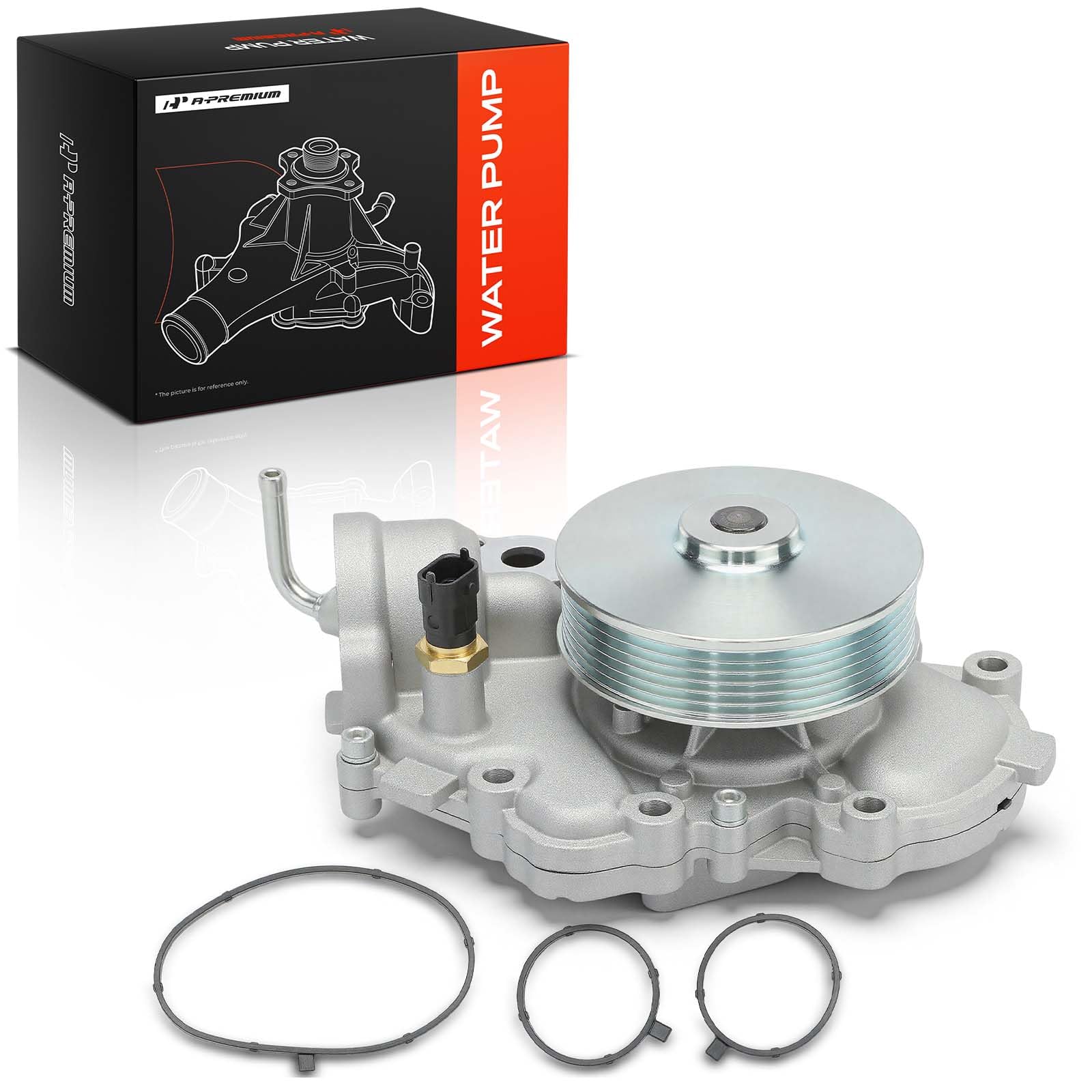 Photo 1 of A-Premium Engine Water Pump with Gasket Compatible with Jeep Grand Cherokee 2014-2018 & Ram 1500 2014-2018, V6 3.0L Diesel
