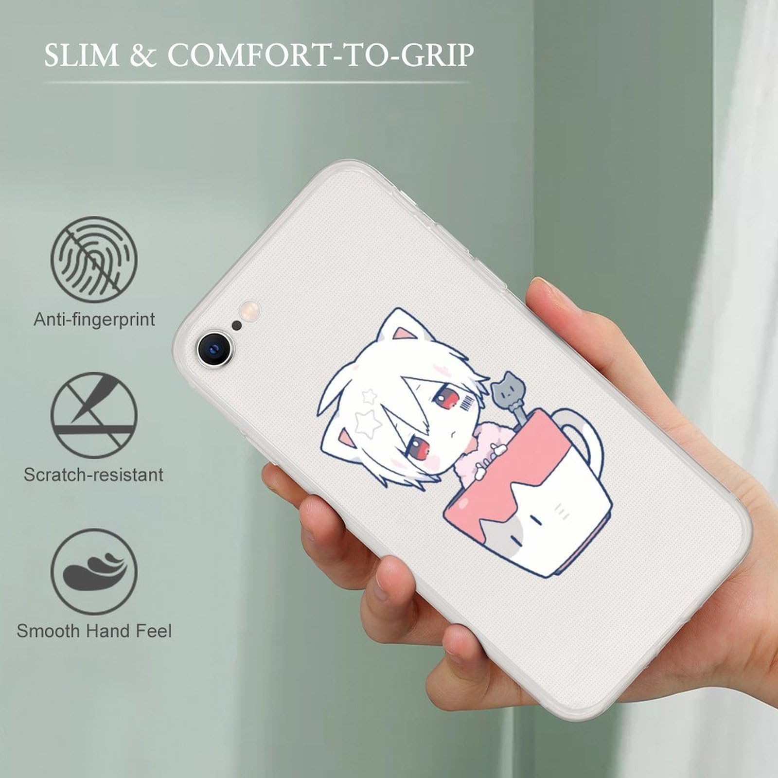 Amazon.co.jp: まふまふ IPhoneSE 第2代ケース IPhone7/8ケース IPhone