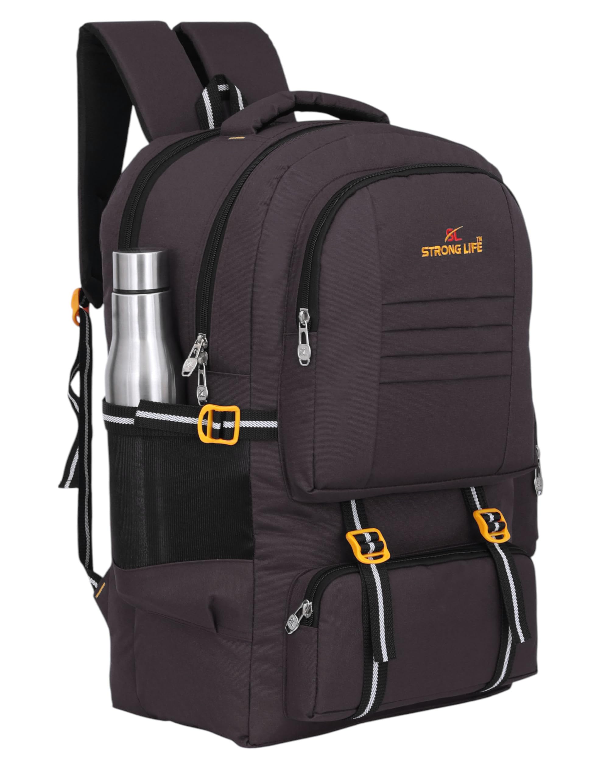 strong life 50 Litres Unisex Travel Tourist Rucksack Backpack for Outdoor Sports Camp Hiking Trekking Bag for Men and Women-picture-15