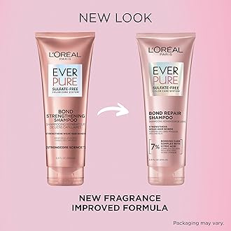 L'Oreal Paris EverPure Bonding Shampoo and Conditioner Kit for Color-Treated Hair, 6.8 Ounce (Set of 2)