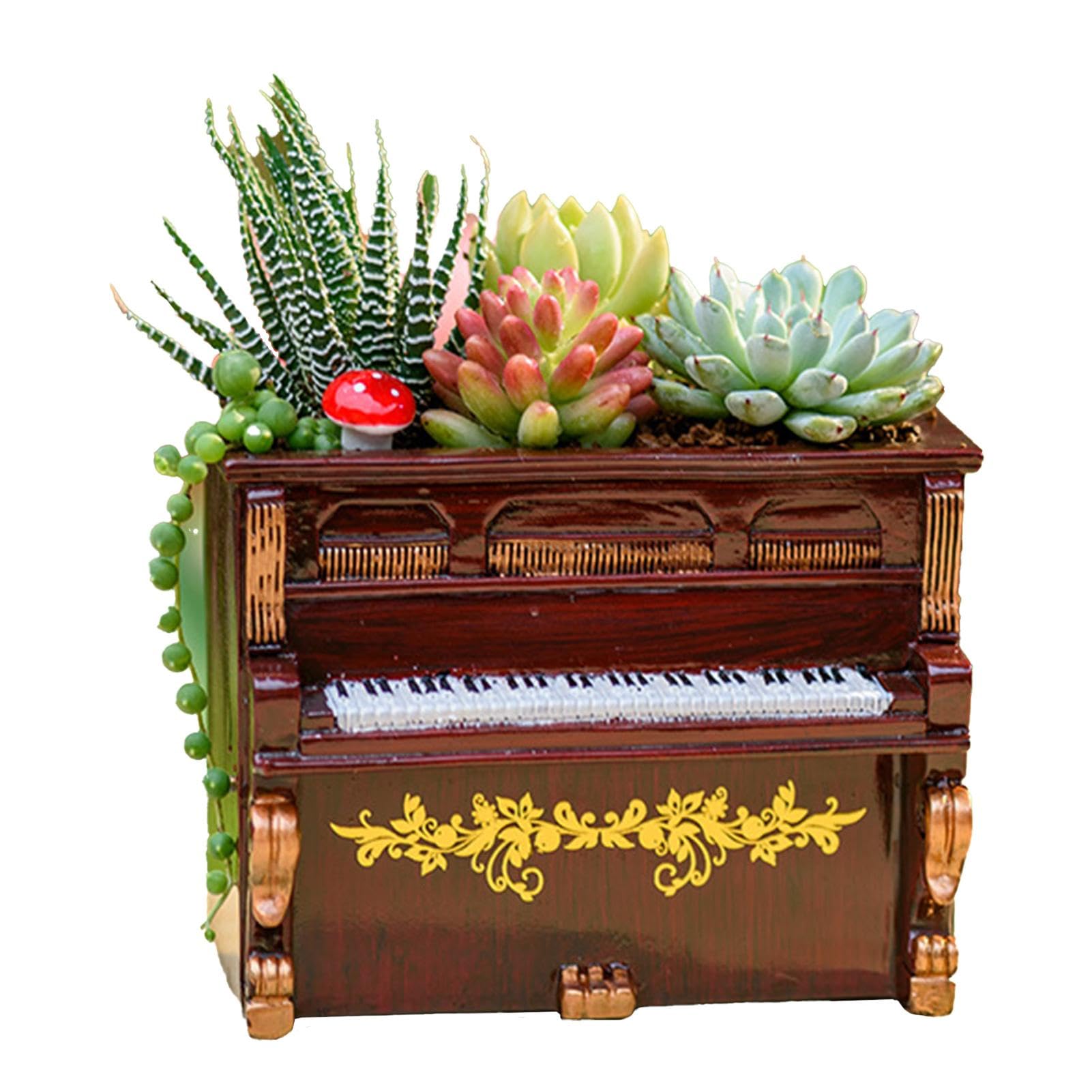 Pots succulents en céramique au design mignon pour fausse flore
