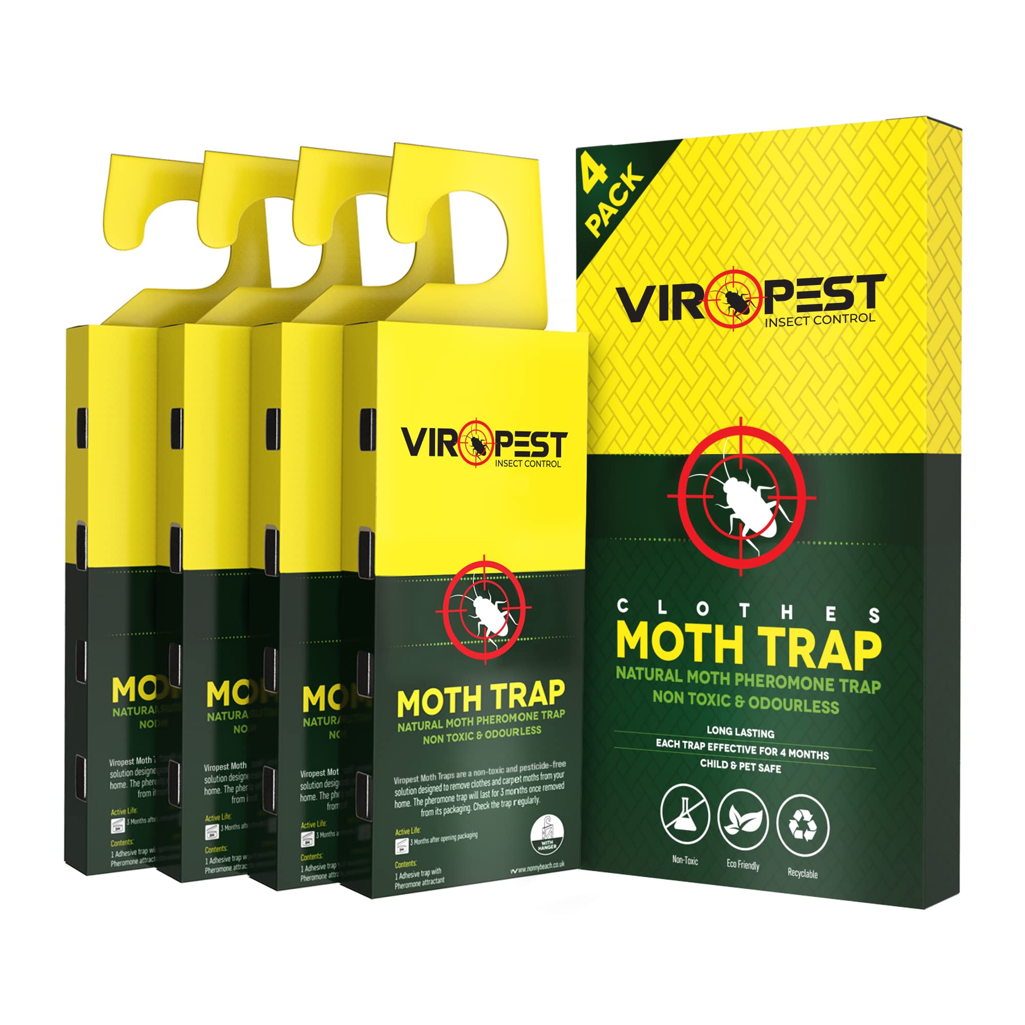 ViroPest Complete Moth Killer Kit 1x Protector C Super Moth Killer