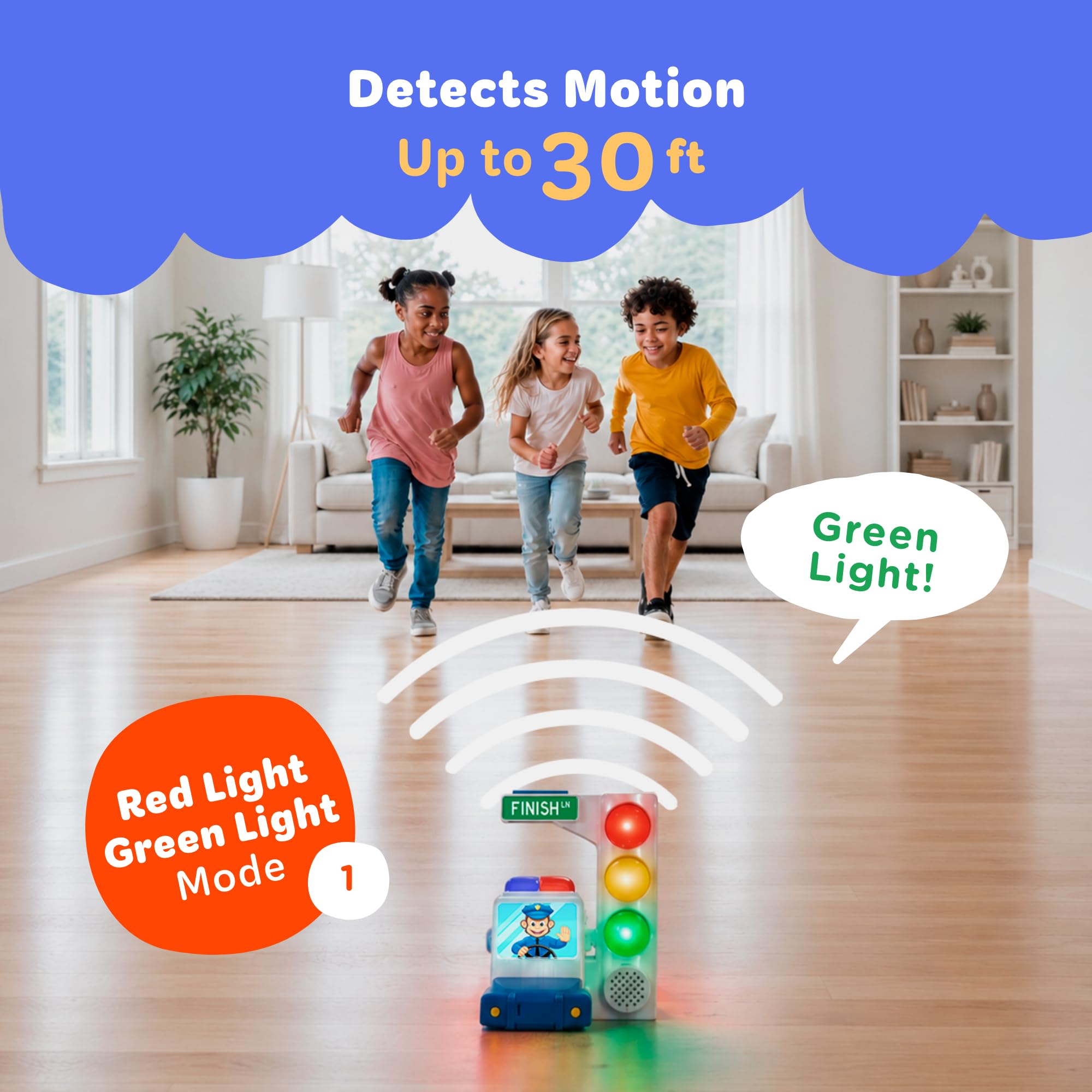 Move2Play, Red Light Green Light Game with Motion Sensing | Family Fun & Birthday Party Games | Gift for Kids, Preschool Ages 3, 4, 5, 6, 7+ Year Olds | Travel, Indoor, Outdoor — Amazon image 3