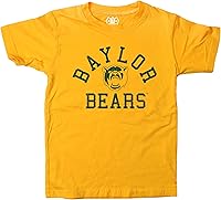 Vista 123 de Wes and Willy Camiseta de algodón orgánico de manga corta para niños de la NCAA